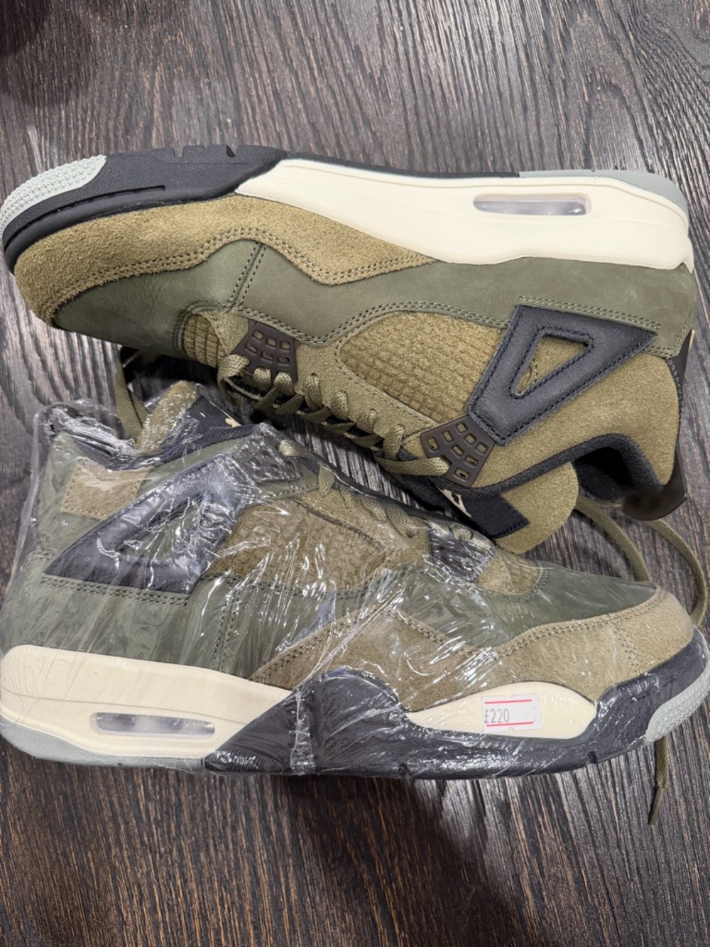Nike Air Jordan 4 Olive Green Men's Size 11
